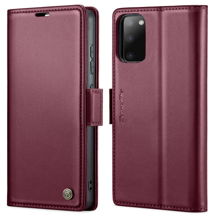 CaseMe 023 Butterfly Buckle Litchi Texture RFID Anti-theft Leather Phone Case, For Samsung Galaxy S20, For Samsung Galaxy S20+, For Samsung Galaxy A71 4G, For Samsung Galaxy A51 4G/M40s