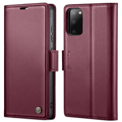 CaseMe 023 Butterfly Buckle Litchi Texture RFID Anti-theft Leather Phone Case