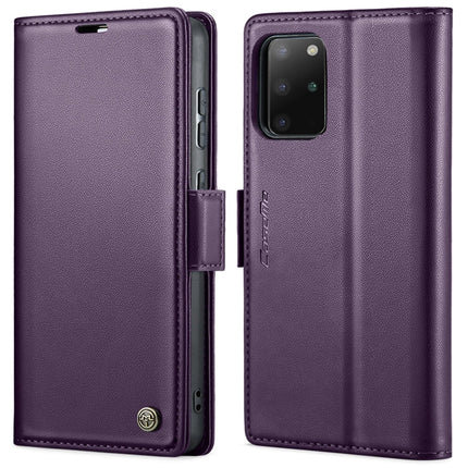 CaseMe 023 Butterfly Buckle Litchi Texture RFID Anti-theft Leather Phone Case, For Samsung Galaxy S20, For Samsung Galaxy S20+, For Samsung Galaxy A71 4G, For Samsung Galaxy A51 4G/M40s