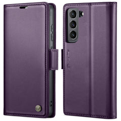 CaseMe 023 Butterfly Buckle Litchi Texture RFID Anti-theft Leather Phone Case