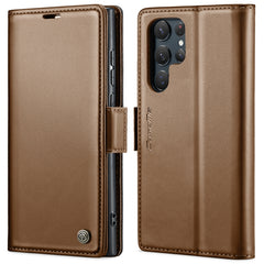 CaseMe 023 Butterfly Buckle Litchi Texture RFID Anti-theft Leather Phone Case