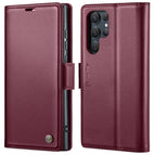 For Samsung Galaxy S22 Ultra 5G / Wine Red