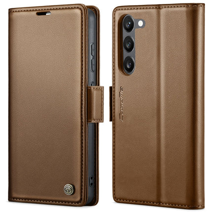 CaseMe 023 Butterfly Buckle Litchi Texture RFID Anti-theft Leather Phone Case, For Samsung Galaxy A54 5G, For Samsung Galaxy S23 Ultra 5G, For Samsung Galaxy S23+ 5G, For Samsung Galaxy S23 5G