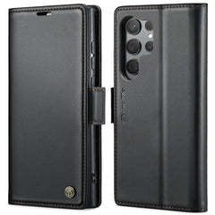 CaseMe 023 Butterfly Buckle Litchi Texture RFID Anti-theft Leather Phone Case