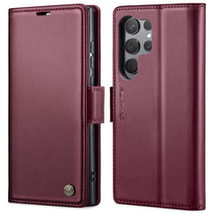 CaseMe 023 Butterfly Buckle Litchi Texture RFID Anti-theft Leather Phone Case