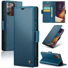 CaseMe 023 Butterfly Buckle Litchi Texture RFID Anti-theft Leather Phone Case