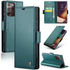 CaseMe 023 Butterfly Buckle Litchi Texture RFID Anti-theft Leather Phone Case