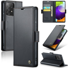 CaseMe 023 Butterfly Buckle Litchi Texture RFID Anti-theft Leather Phone Case