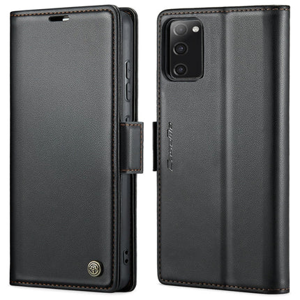 CaseMe 023 Butterfly Buckle Litchi Texture RFID Anti-theft Leather Phone Case, For Samsung Galaxy A12 5G, For Samsung Galaxy A13 4G/5G/A04s/A04/M13 5G, For Samsung Galaxy S20 FE, For Samsung Galaxy A23