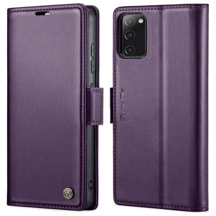 CaseMe 023 Butterfly Buckle Litchi Texture RFID Anti-theft Leather Phone Case, For Samsung Galaxy A12 5G, For Samsung Galaxy A13 4G/5G/A04s/A04/M13 5G, For Samsung Galaxy S20 FE, For Samsung Galaxy A23
