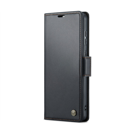 CaseMe 023 Butterfly Buckle Litchi Texture RFID Anti-theft Leather Phone Case