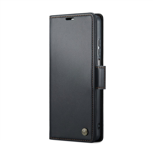 CaseMe 023 Butterfly Buckle Litchi Texture RFID Anti-theft Leather Phone Case
