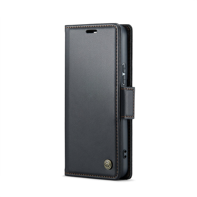 CaseMe 023 Butterfly Buckle Litchi Texture RFID Anti-theft Leather Phone Case