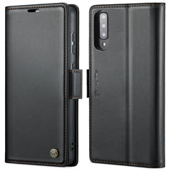 CaseMe 023 Butterfly Buckle Litchi Texture RFID Anti-theft Leather Phone Case