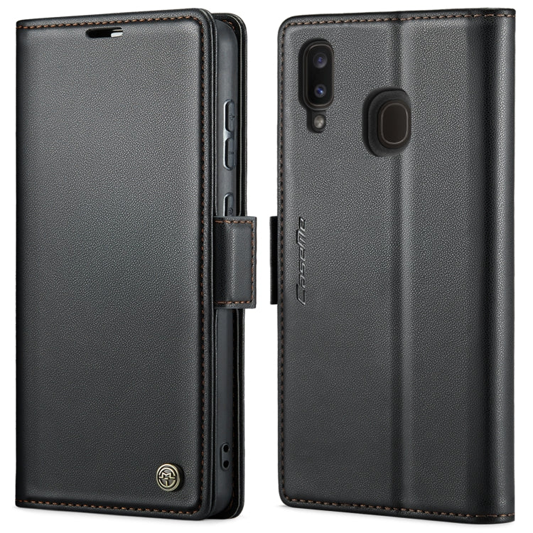 CaseMe 023 Butterfly Buckle Litchi Texture RFID Anti-theft Leather Phone Case