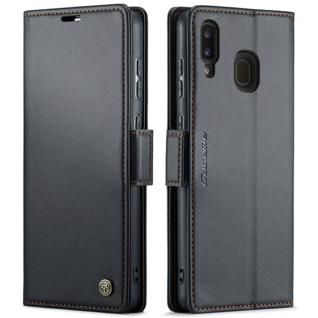 CaseMe 023 Butterfly Buckle Litchi Texture RFID Anti-theft Leather Phone Case, For Samsung Galaxy A40, For Samsung Galaxy S10+, For Samsung Galaxy S10
