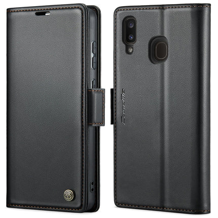 CaseMe 023 Butterfly Buckle Litchi Texture RFID Anti-theft Leather Phone Case, For Samsung Galaxy A40, For Samsung Galaxy S10+, For Samsung Galaxy S10