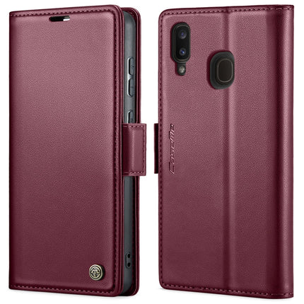CaseMe 023 Butterfly Buckle Litchi Texture RFID Anti-theft Leather Phone Case, For Samsung Galaxy A40, For Samsung Galaxy S10+, For Samsung Galaxy S10