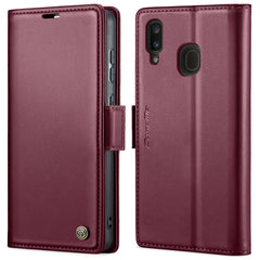CaseMe 023 Butterfly Buckle Litchi Texture RFID Anti-theft Leather Phone Case