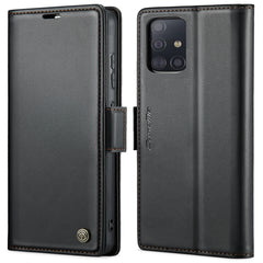 CaseMe 023 Butterfly Buckle Litchi Texture RFID Anti-theft Leather Phone Case