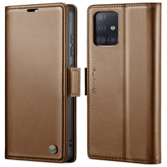 CaseMe 023 Butterfly Buckle Litchi Texture RFID Anti-theft Leather Phone Case