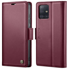 CaseMe 023 Butterfly Buckle Litchi Texture RFID Anti-theft Leather Phone Case