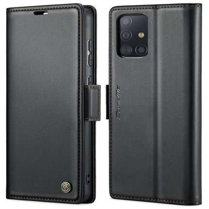 CaseMe 023 Butterfly Buckle Litchi Texture RFID Anti-theft Leather Phone Case, For Samsung Galaxy S20, For Samsung Galaxy S20+, For Samsung Galaxy A71 4G, For Samsung Galaxy A51 4G/M40s