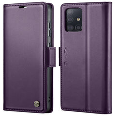 CaseMe 023 Butterfly Buckle Litchi Texture RFID Anti-theft Leather Phone Case