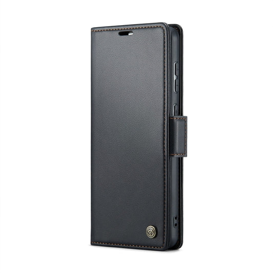 CaseMe 023 Butterfly Buckle Litchi Texture RFID Anti-theft Leather Phone Case