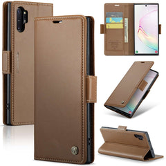 CaseMe 023 Butterfly Buckle Litchi Texture RFID Anti-theft Leather Phone Case