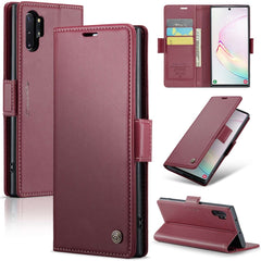 CaseMe 023 Butterfly Buckle Litchi Texture RFID Anti-theft Leather Phone Case