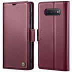 For Samsung Galaxy S10 / Wine Red