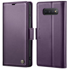 CaseMe 023 Butterfly Buckle Litchi Texture RFID Anti-theft Leather Phone Case