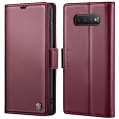 CaseMe 023 Butterfly Buckle Litchi Texture RFID Anti-theft Leather Phone Case