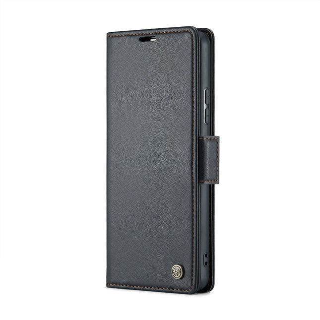 CaseMe 023 Butterfly Buckle Litchi Texture RFID Anti-theft Leather Phone Case, For Samsung Galaxy A54 5G, For Samsung Galaxy S23 Ultra 5G, For Samsung Galaxy S23+ 5G, For Samsung Galaxy S23 5G