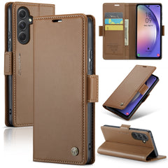 CaseMe 023 Butterfly Buckle Litchi Texture RFID Anti-theft Leather Phone Case
