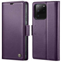CaseMe 023 Butterfly Buckle Litchi Texture RFID Anti-theft Leather Phone Case