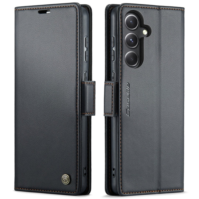 CaseMe 023 Butterfly Buckle Litchi Texture RFID Anti-theft Leather Phone Case, For Samsung Galaxy S23 FE 5G, For Samsung Galaxy A24 4G, For Samsung Galaxy A14 4G/5G, For Samsung Galaxy A34 5G