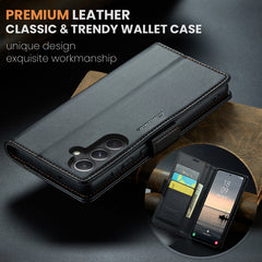 CaseMe 023 Butterfly Buckle Litchi Texture RFID Anti-theft Leather Phone Case