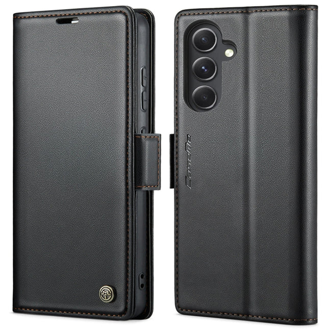 CaseMe 023 Butterfly Buckle Litchi Texture RFID Anti-theft Leather Phone Case, For Samsung Galaxy S23 FE 5G, For Samsung Galaxy A24 4G, For Samsung Galaxy A14 4G/5G, For Samsung Galaxy A34 5G