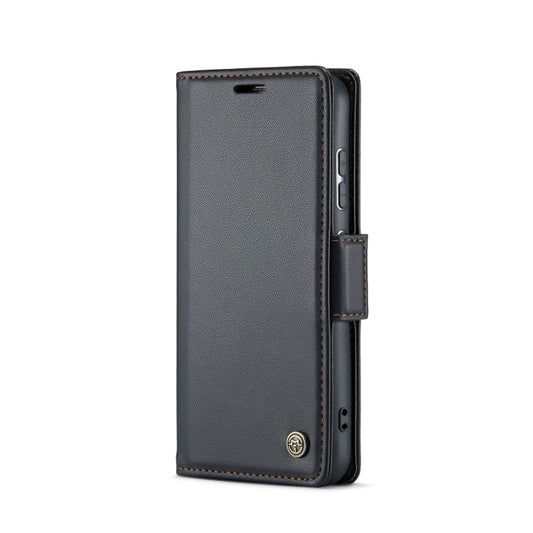 CaseMe 023 Butterfly Buckle Litchi Texture RFID Anti-theft Leather Phone Case