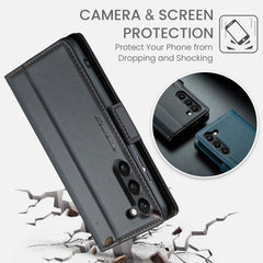 CaseMe 023 Butterfly Buckle Litchi Texture RFID Anti-theft Leather Phone Case