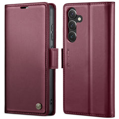CaseMe 023 Butterfly Buckle Litchi Texture RFID Anti-theft Leather Phone Case