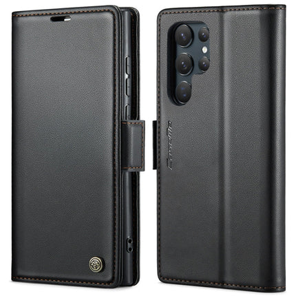CaseMe 023 Butterfly Buckle Litchi Texture RFID Anti-theft Leather Phone Case, For Samsung Galaxy A15 4G/5G, For Samsung Galaxy A55, For Samsung Galaxy A35 5G, For Samsung Galaxy S24 Ultra