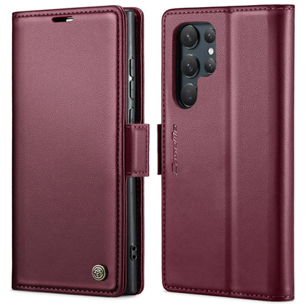 CaseMe 023 Butterfly Buckle Litchi Texture RFID Anti-theft Leather Phone Case, For Samsung Galaxy A15 4G/5G, For Samsung Galaxy A55, For Samsung Galaxy A35 5G, For Samsung Galaxy S24 Ultra