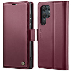 CaseMe 023 Butterfly Buckle Litchi Texture RFID Anti-theft Leather Phone Case