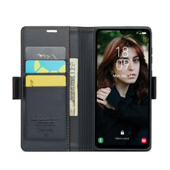 CaseMe 023 Butterfly Buckle Litchi Texture RFID Anti-theft Leather Phone Case