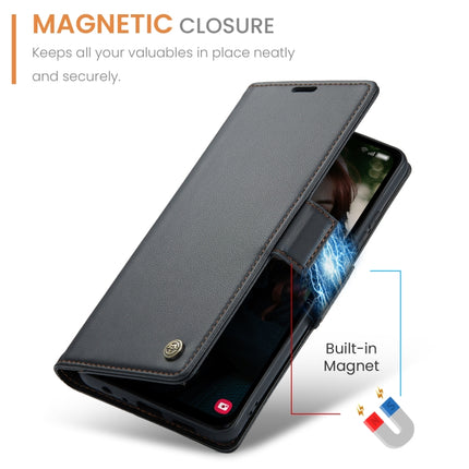 CaseMe 023 Butterfly Buckle Litchi Texture RFID Anti-theft Leather Phone Case