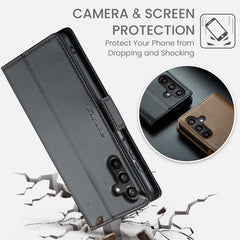 CaseMe 023 Butterfly Buckle Litchi Texture RFID Anti-theft Leather Phone Case