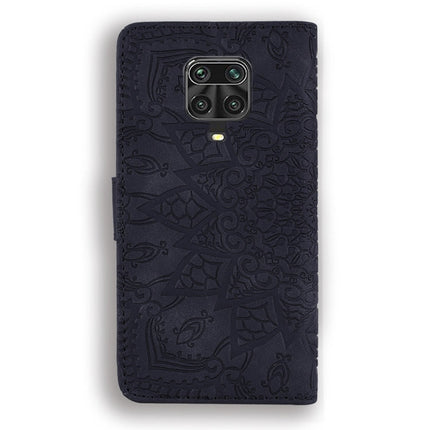 Embossed Sunflower Pattern Horizontal Flip PU Leather Case with Holder & Card Slots & Wallet & Lanyard, For Xiaomi Redmi Note 9 Pro Max, For Xiaomi Mi CC9 Pro / Mi Note 10 / Mi Note 10 Pro, For Huawei Mate 30 Pro